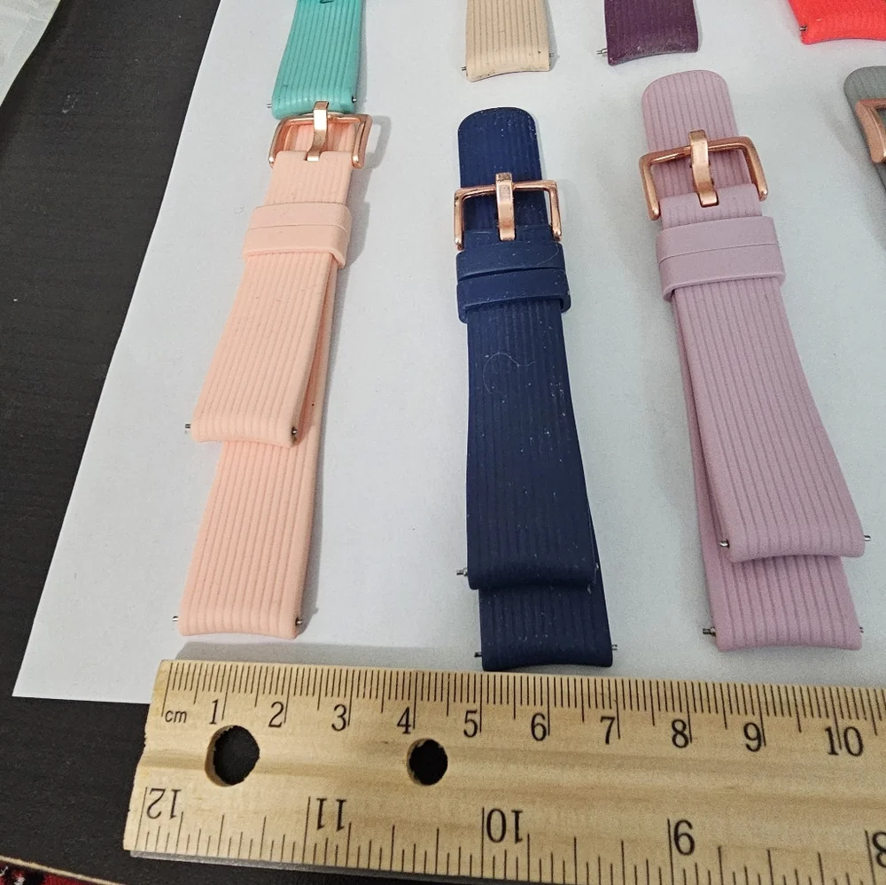 Silicone Wrist Band Compatible with Samsung Galaxy Watch 42 mm SM-R810 - R815